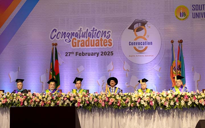 সাউথইস্ট ইউনিভার্সিটির ৮ম সমাবর্তন