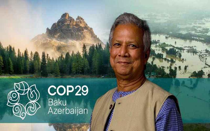 জলবায়ু সম্মেলনে দুপুরে ভাষণ দেবেন প্রধান উপদেষ্টা