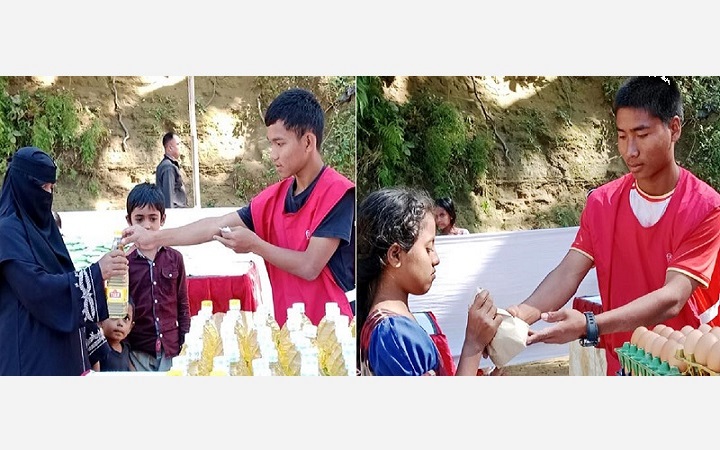 প্লাস্টিকের বিনিময়ে তেল-চাল-ডিম পেলেন ৩৫০ জন