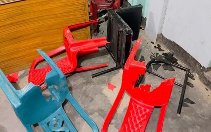 কুমিল্লায় ছাত্রদলের অফিসে ছাত্রলীগ-যুবলীগের হামলা, ভাঙচুর