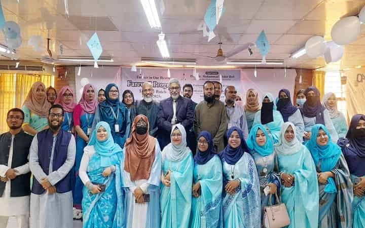 মানারাত ইউনিভার্সিটিতে ফার্মেসি ৪০তম ব্যাচের বিদায় সংবর্ধনা অনুষ্ঠিত