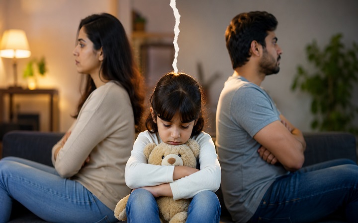 মা-বাবার বিচ্ছেদ, ভাঙনের দাগ রয়ে যায় সন্তানের জীবনে