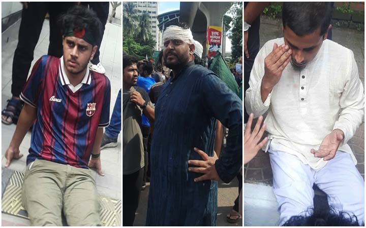 প্রকৌশল শিক্ষার্থী ও পুলিশের ধাওয়া-পাল্টা ধাওয়া, আহত ৫ জন ঢামেকে