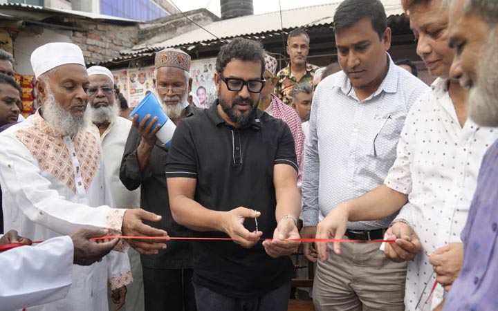 ঢাকা উদ্যান এলাকায় সড়ক উন্নয়ন কাজ শুরু করলো ডিএনসিসি