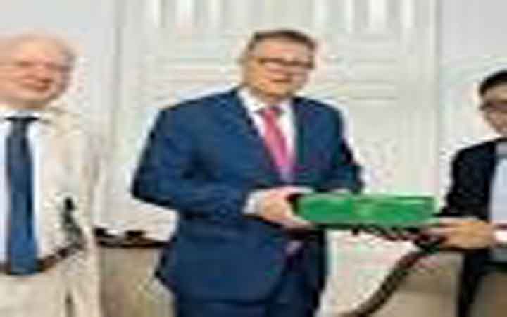 বাণিজ্যমন্ত্রীর সঙ্গে জার্মানির এশিয়া ও প্যাসিফিক বিষয়ক মহাপরিচালকের বৈঠক