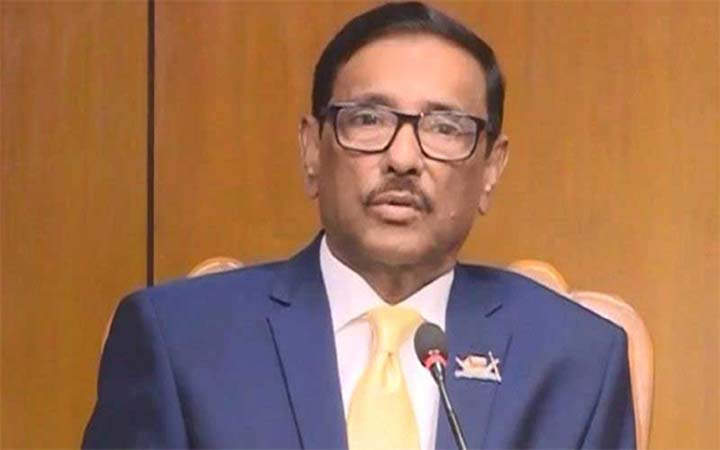 যুক্তরাষ্ট্রের বক্তব্য দেশের জাতীয় নির্বাচনে কোনো প্রভাব  ফেলবে না : ওবায়দুল কাদের