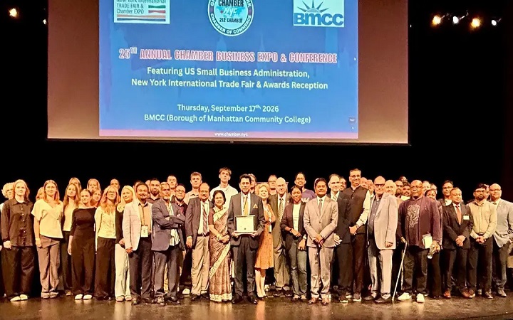 নিউইয়র্কে আন্তর্জাতিক ট্রেড ফেয়ার ও চেম্বার বিজনেস এক্সপো উদ্বোধন