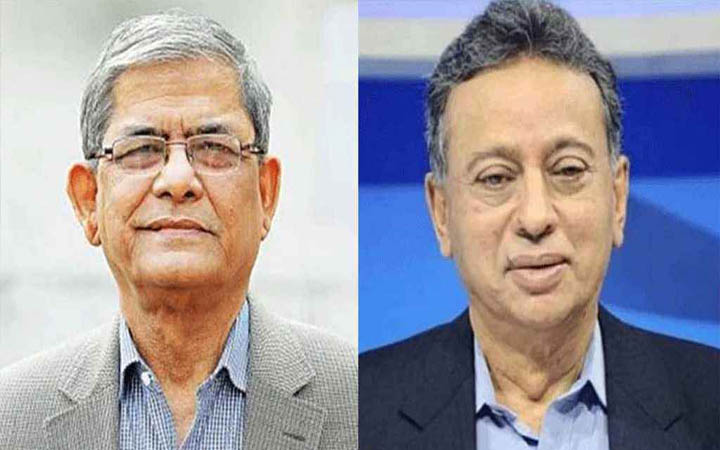 বিকেলে ঢাকায় ফিরছেন মির্জা ফখরুল-আমীর খসরু