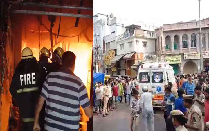 ভারতে ভয়াবহ আগুন, নারী-শিশুসহ নিহত ১৭