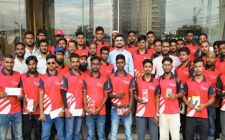 ফুডির ‘সেলিব্রেটিং আওয়ার ফুডি হিরোজে’ সম্মানিত শতাধিক ডেলিভারি পার্টনার
