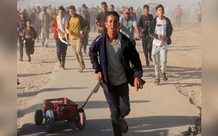 গাজায় খাদ্য সহায়তা নিতে গিয়ে নিহত ৭৪০ জনেরও বেশি ফিলিস্তিনি