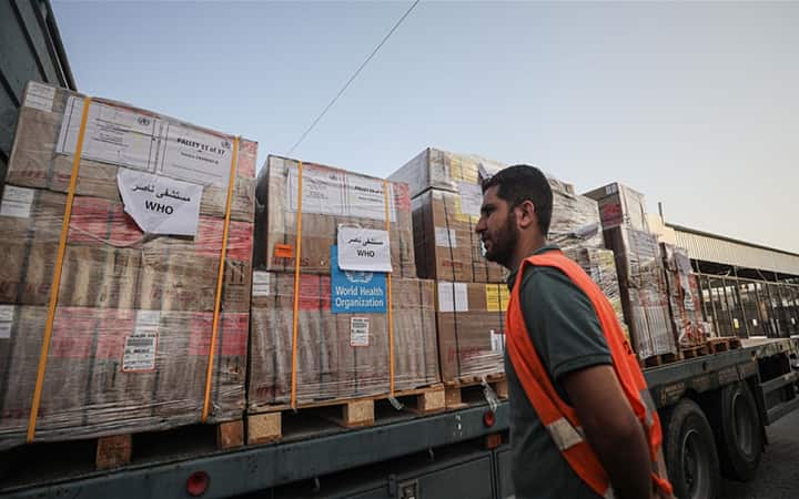 অবশেষে ওষুধ-চিকিৎসা সরঞ্জাম পেতে যাচ্ছে গাজার হাসপাতালগুলো