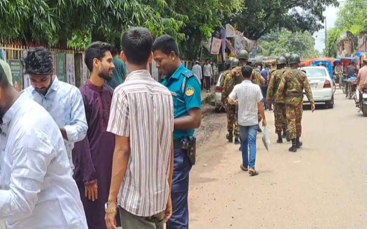 গাজীপুরে এনসিপি নেতাদের আগমনে নিরাপত্তা জোরদার
