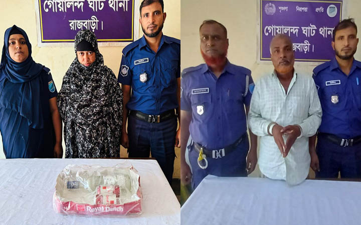 দৌলতদিয়া পল্লীর প্রভাবশালী সর্দারনী ঝুমুর ও তার স্বামী গ্রেপ্তার