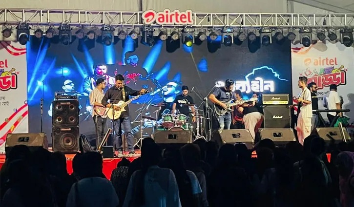 গ্রিন ইউনিভার্সিটিতে এয়ারটেল আড্ডা কনসার্ট অনুষ্ঠিত