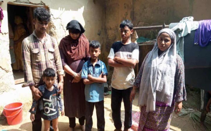 হালুয়াঘাট সীমান্তে নারী-শিশুসহ ৬ রোহিঙ্গাকে পুশইন