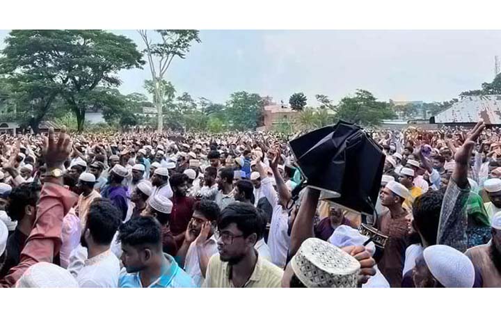 মাওলানা সাঈদীর জানাজা সম্পন্ন