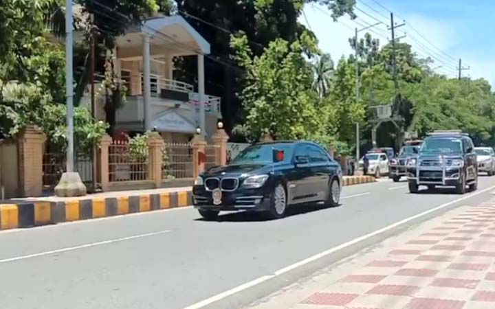 দুই দিনের সফরে কক্সবাজারে পৌঁছেছেন রাষ্ট্রপতি