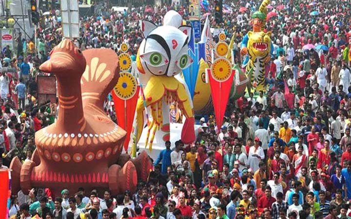 মঙ্গল শোভাযাত্রায় হামলার হুমকি দিয়ে চিঠি