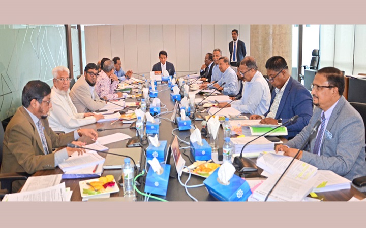 শাহ্জালাল ইসলামী ব্যাংকের পরিচালক পর্ষদের ৩৮১তম সভা অনুষ্ঠিত