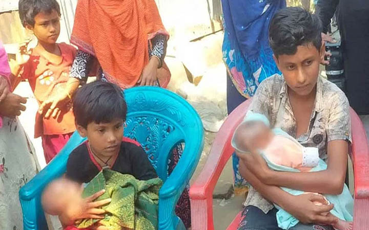 ‘মা নেই, আব্বু জেলে, আমাদের ৪ ভাই-বোনকে দেখবে কে’