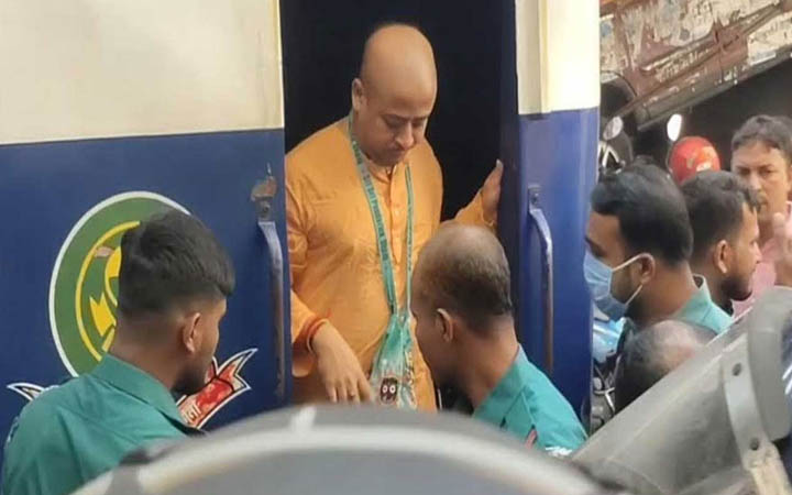 চিন্ময় কৃষ্ণের জামিন নামঞ্জুর, কারাগারে পাঠানোর নির্দেশ