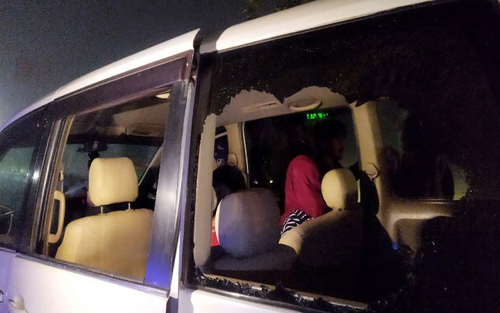 বৈষম্যবিরোধী ছাত্র আন্দোলনের কেন্দ্রীয় সমন্বয়কদের গাড়িবহরে হামলা