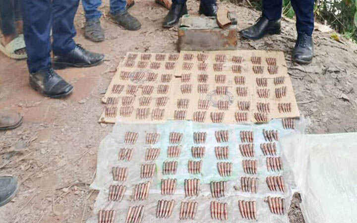 খালে মিলল থানা থেকে লুট হওয়া ৬১২ বুলেট