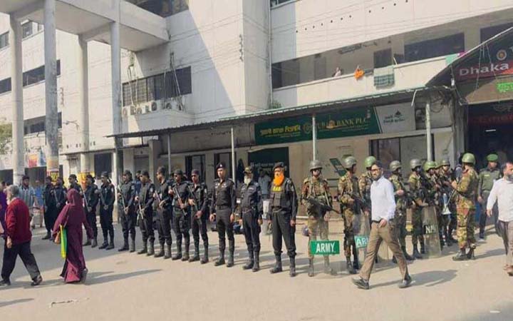 কাকরাইল মসজিদ এলাকায় নিরাপত্তা জোরদার