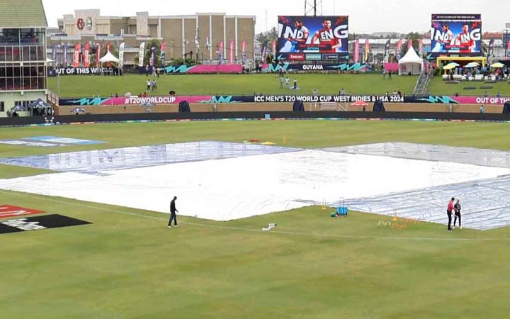 পাওয়ার-প্লে শেষে বৃষ্টিতে বন্ধ ভারত-ইংল্যান্ডের ম্যাচ