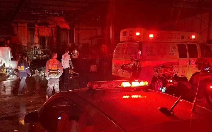 ইসরায়েলে সরাসরি আঘাত হানল ইরানের ক্লাস্টার মিসাইল