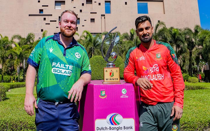 বাংলাদেশ-আয়ারল্যান্ডের টি-টোয়েন্টিসহ টিভিতে খেলার সূচি