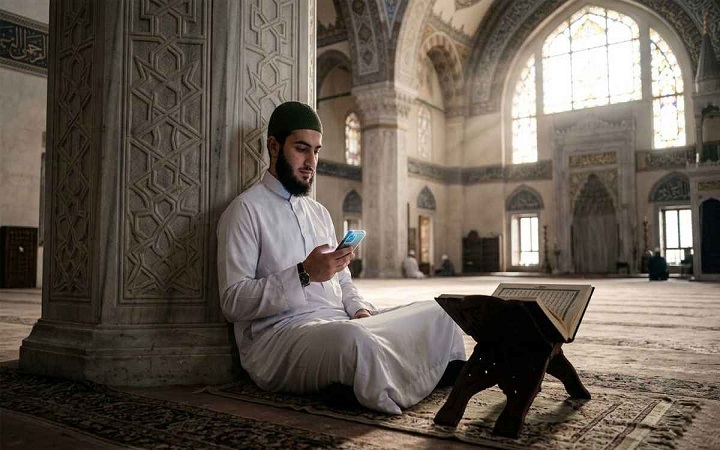ইতেকাফে স্মার্টফোন ব্যবহার: কখন জায়েজ, কখন ক্ষতির কারণ?