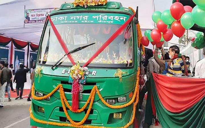 অবশেষে ‘ঢাকা নগর পরিবহন’ চালু