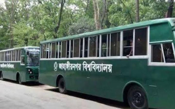 জাবির বাসে লাইভ ট্র্যাকিংয়ের উদ্যোগ ছাত্রদলের