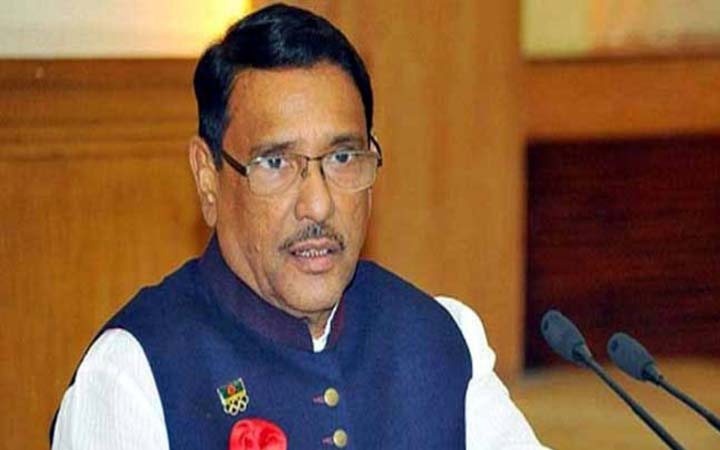 ডলার খরচ করে বিএনপি প্রতিনিয়ত সরকারবিরোধী কুৎসা ও বদনাম রটাচ্ছে : কাদের