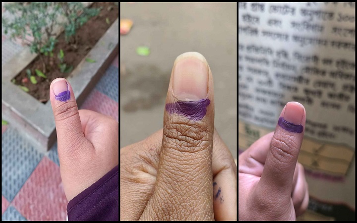 ভোটের কালি কেন আঙুল থেকে সহজে মোছে না?
