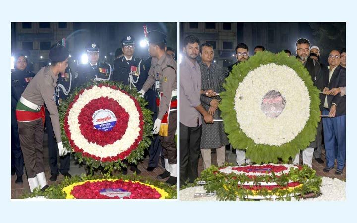 খুলনায় বিনম্র শ্রদ্ধায় ভাষা শহীদদের স্মরণ