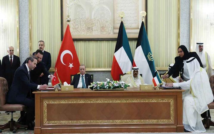 জ্বালানিসহ কুয়েতের সঙ্গে তুরস্কের চার চুক্তি