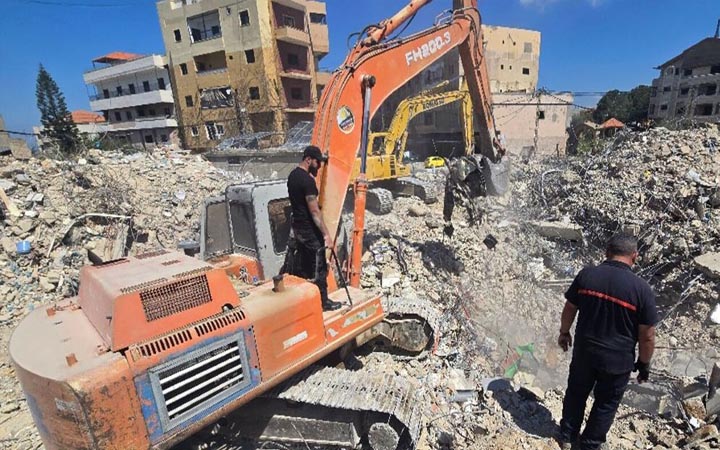 লেবাননে ইসরাইলি হামলায় ক্ষতিগ্রস্ত ৫০ হাজার ঘরবাড়ি