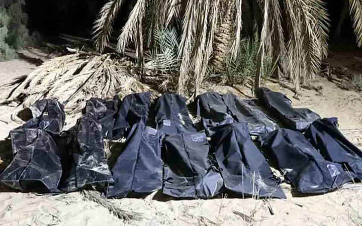 লিবিয়ায় দুটি গণকবরে মিলল অর্ধশত অভিবাসী-শরণার্থীর লাশ