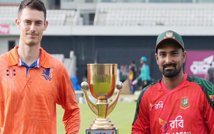 ডাচদের বিপক্ষে সিরিজ জয় নিশ্চিত করার অভিযানে বাংলাদেশ