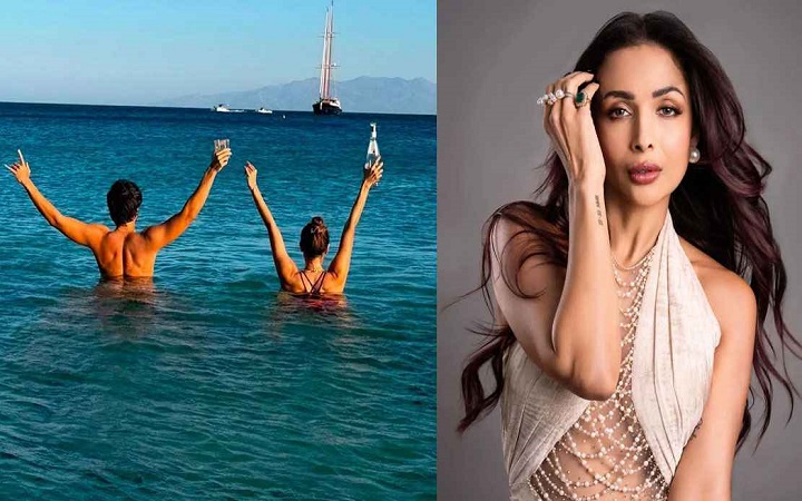 হাতে ওয়াইনের বোতল, পাশে পুরুষ সঙ্গী— নতুন প্রেমে মজেছেন মালাইকা!