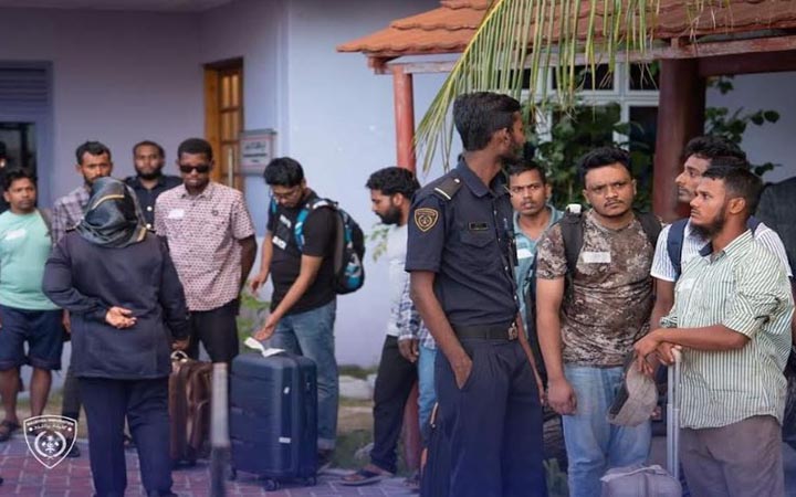 মালদ্বীপের ইমিগ্রেশনে ৩৯ অভিবাসী গ্রেপ্তার