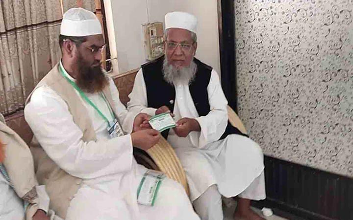 মামুনুল হকের খেলাফত মজলিসে যোগ দিলেন শাহীনূর পাশা