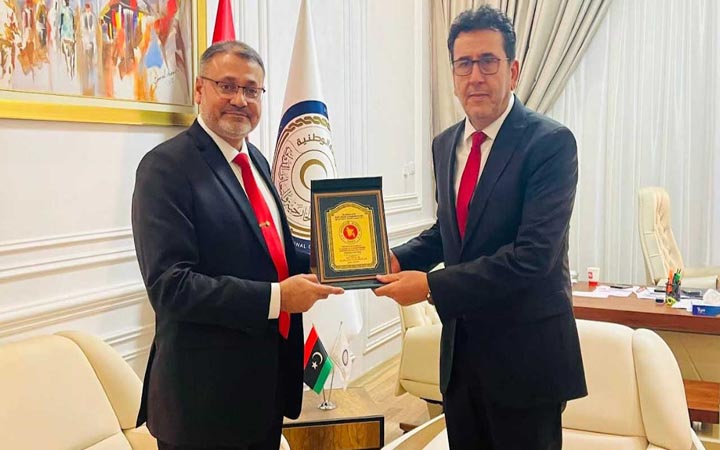 লিবিয়া-তিউনিসিয়ায় মন্ত্রীদের সঙ্গে রাষ্ট্রদূতের বিদায়ী সাক্ষাৎ