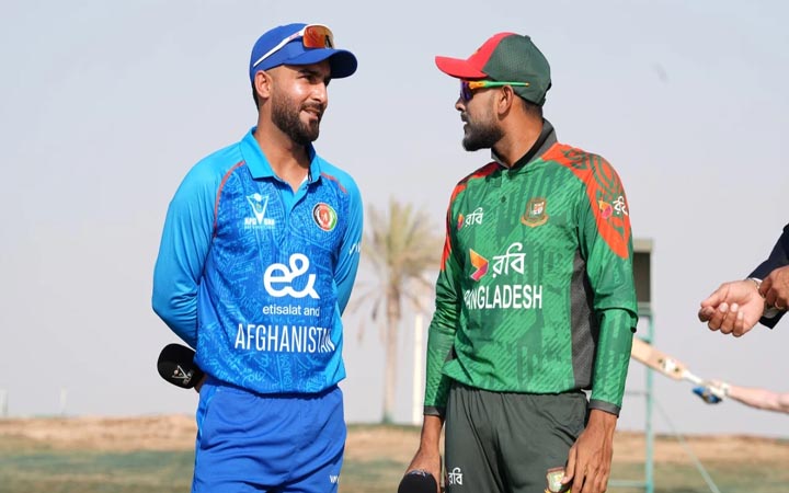 বাংলাদেশ-আফগানিস্তান ম্যাচসহ টিভিতে খেলার সূচি