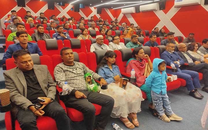 মণিহার সিনেপ্লেক্সে প্রদর্শিত হলো বুয়েট ছাত্র আবরার হত্যাকান্ড নিয়ে নির্মিত শর্ট ফিল্প ‘রুম নাম্বার ২০১১’