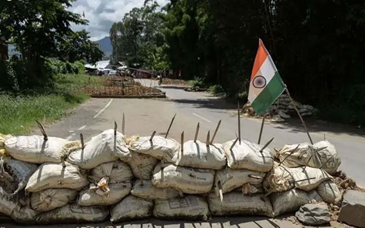 ফের অশান্ত ভারতের মণিপুর