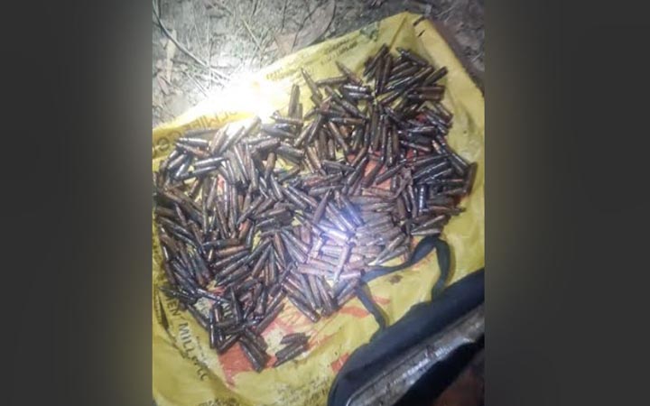 পুকুর থেকে ৩২৬ পিস সরকারি গুলি উদ্ধার